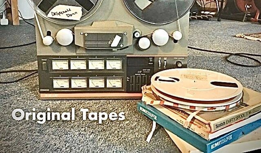 De originele tapes waar de nummers afkomen. Foto: Sean Gascoigne
