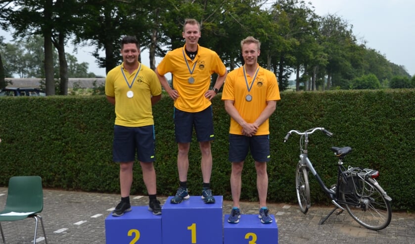 Vlnr: Ramon Halleriet, Arno te Brake en Jurgen te Brake. Foto: Henny Elschot