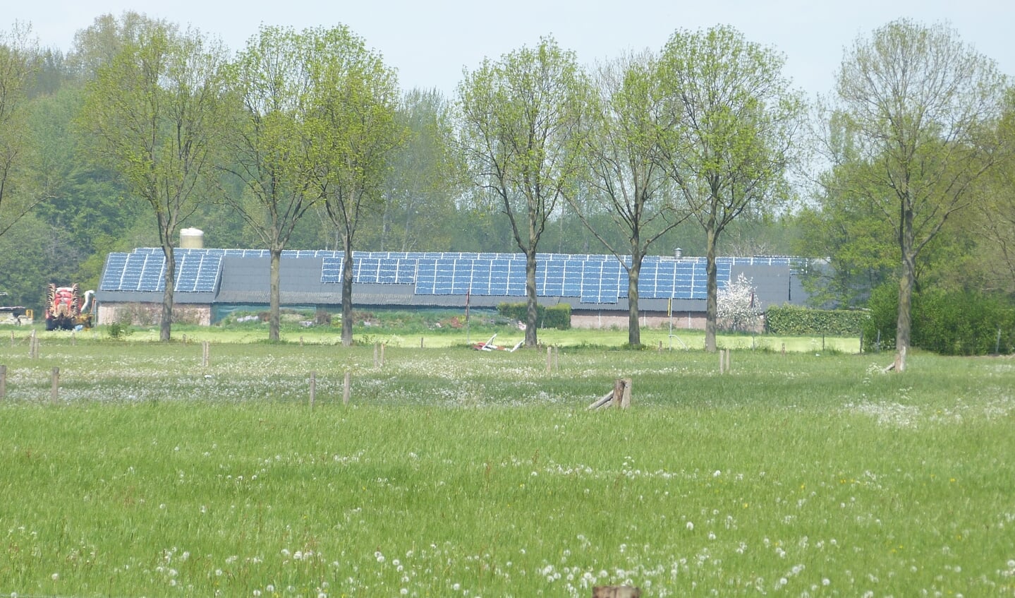 Eerst onderzoek naar meer zonnepanelen op daken in buitengebied. Foto: Bernhard Harfsterkamp