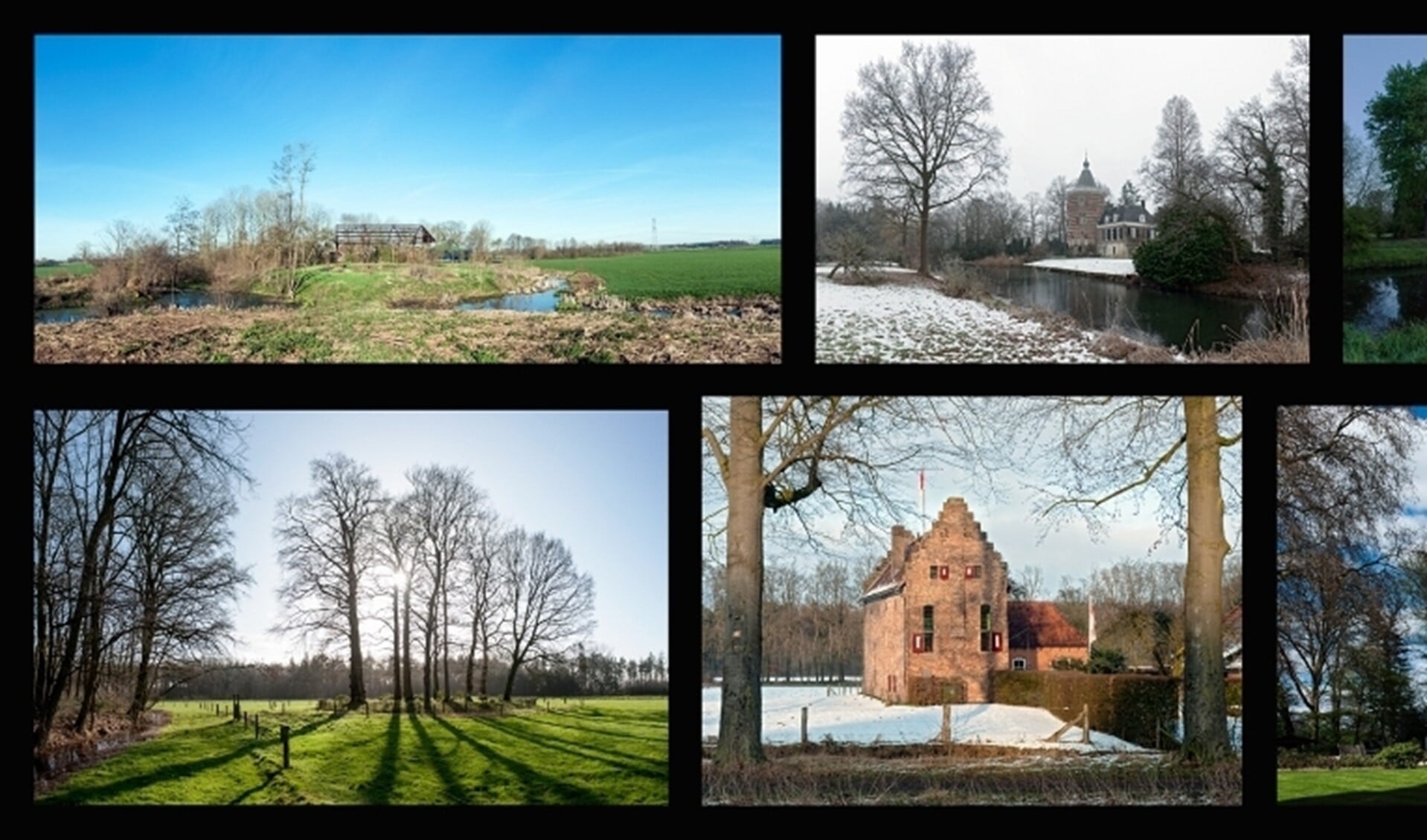 Enkele voorbeelden van de expositie over het buitengebied van Doetinchem. (Foto's Hans Hendriks)