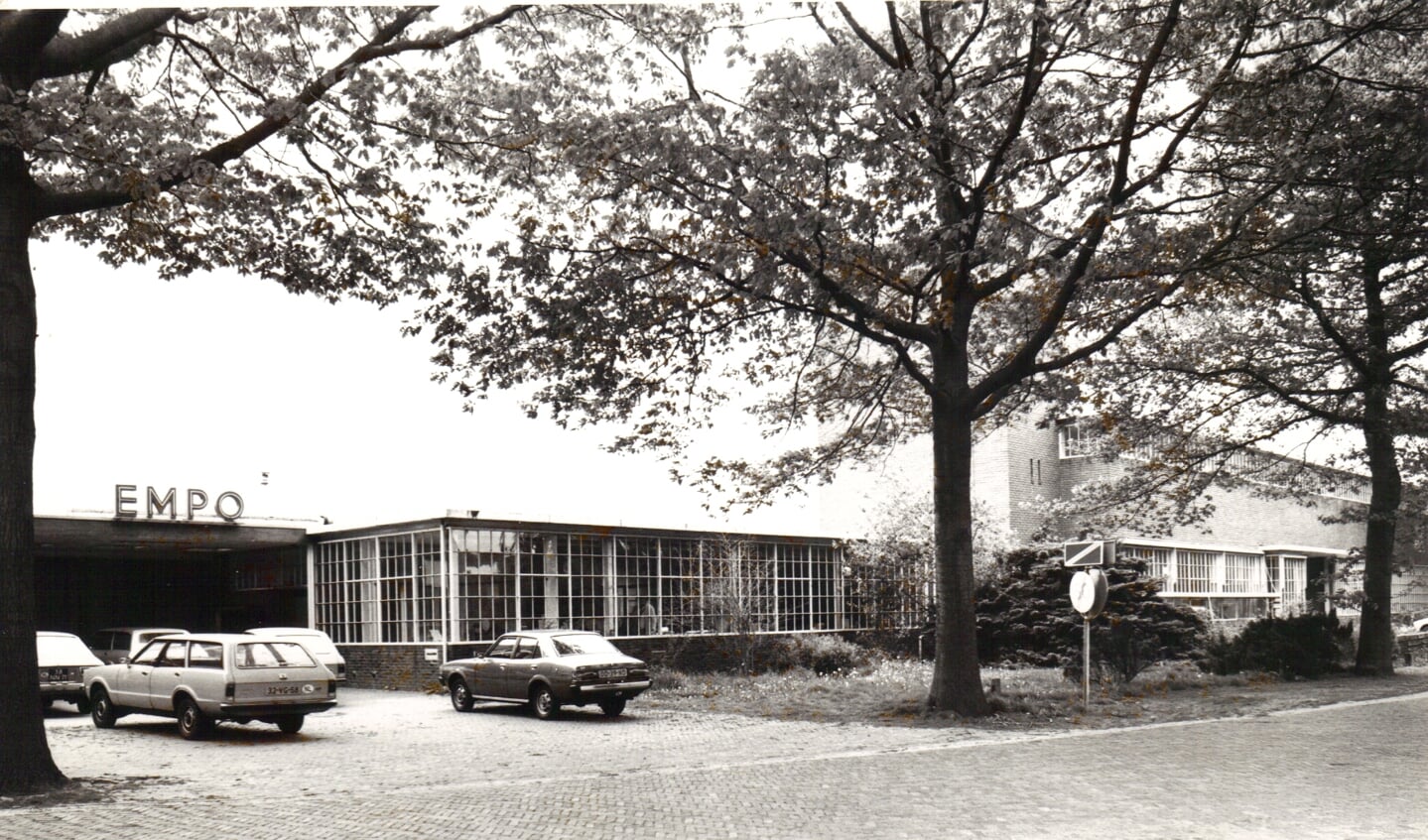 De Empo-fabriek aan de Enkweg ten tijde van de sluiting in 1979. Foto:Oudheidkundige Vereniging Oud Vorden  