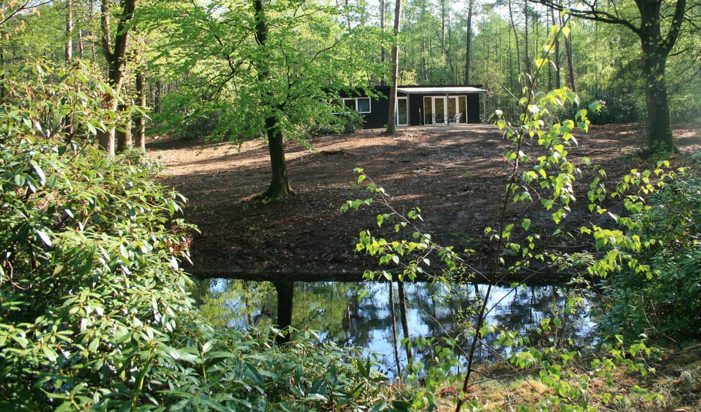 Het Informatiecentrum van de natuurbegraafplaats nabij het Schapenmeer. Foto: PR
