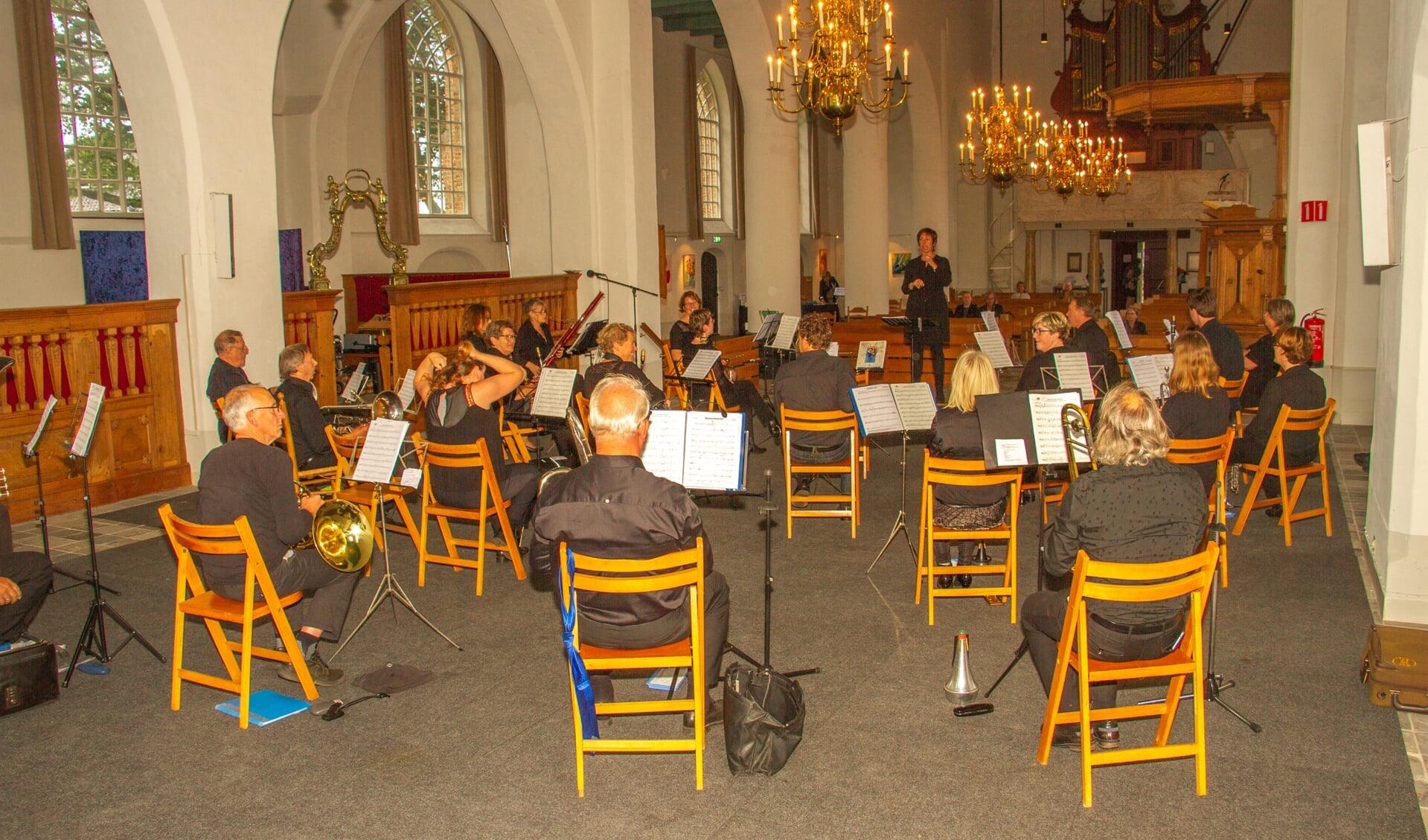 Tijdens de Open Monumentendag 2020 mocht Nieuw Leven nog een concert geven in de Remigiuskerk. Foto: Liesbeth Spaansen