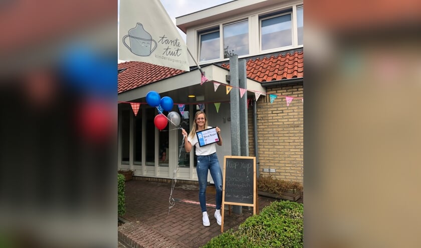 Feest bij Tante Tuit: Denise Rondeel is verkozen tot pedagogisch professional van het jaar. Foto: PR