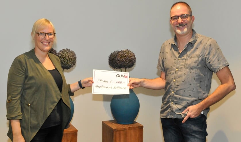 Tjitske Woordes (links) en Marco van Lochem (rechts). Foto: Bert van Asselt