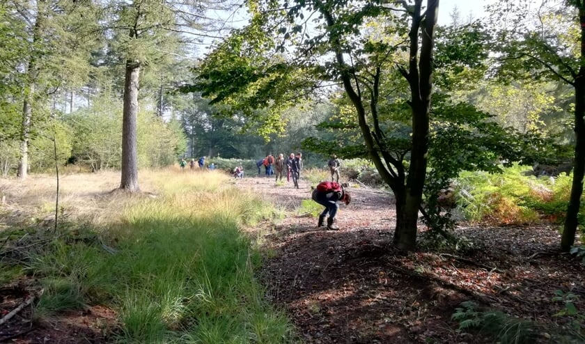 <p>Cursisten tijdens een Praktijkles. Foto: IVN Oost-Achterhoek</p>