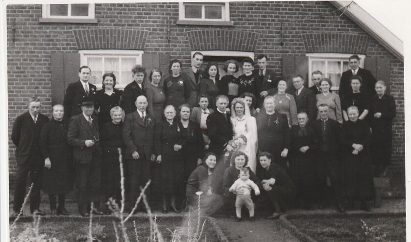 Het bruidspaar Somsen. Foto: PR