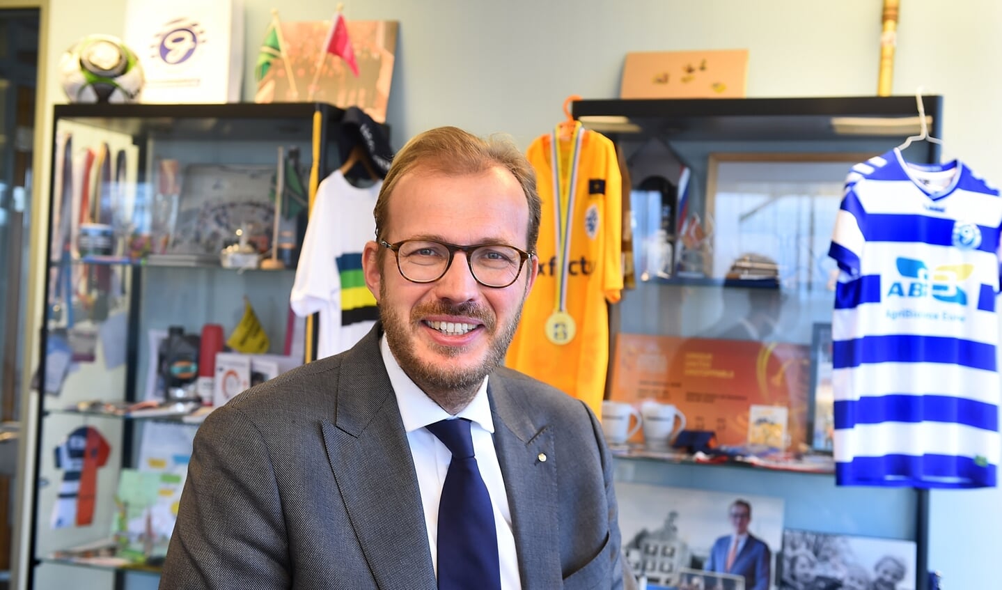 Burgemeester Mark Boumans.