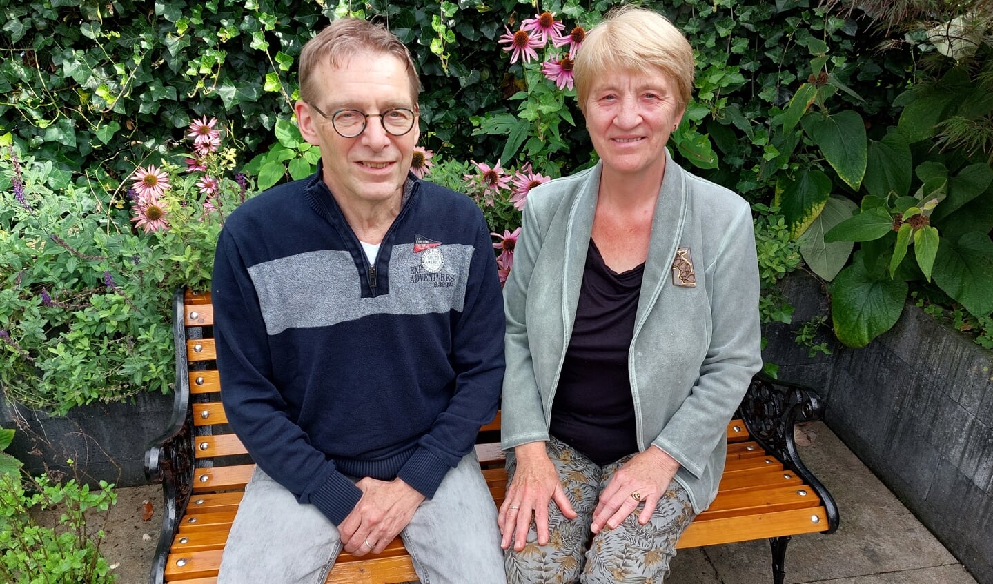 Theo Parmentier en Berdie Marsman genieten nu nog meer van hun vrije tijd. Foto: Han van de Laar