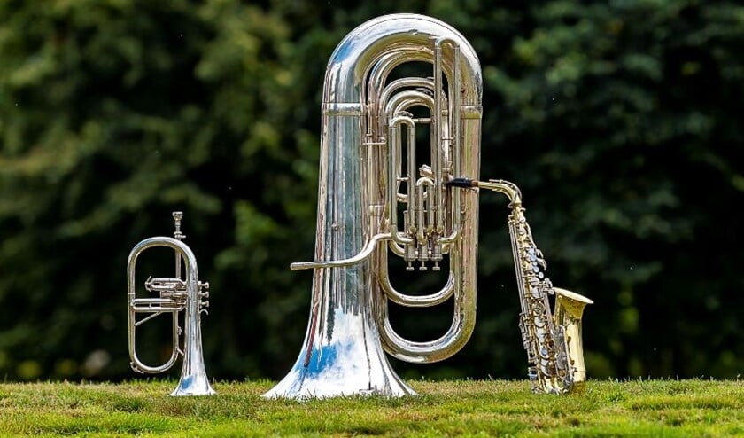 Muziek maken bij Excelsior. Foto: Henk van Raaij