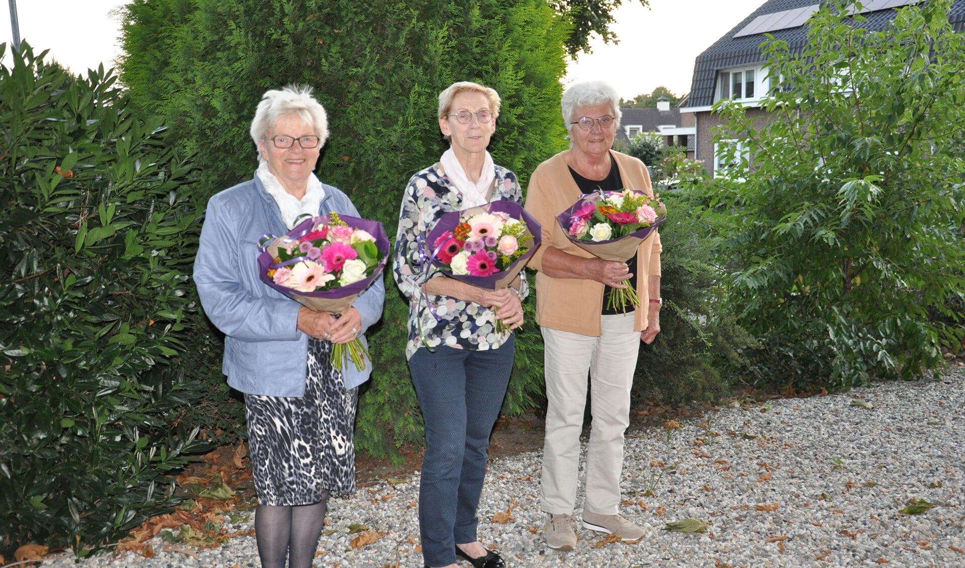 Van links naar rechts: Annie Venus, Riet Gerritzen en Annie Messing. Foto: PR