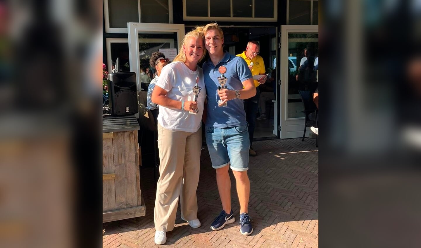 Tourklasse winnaars: Szonne en Kasper van Ekeris. Foto: PR