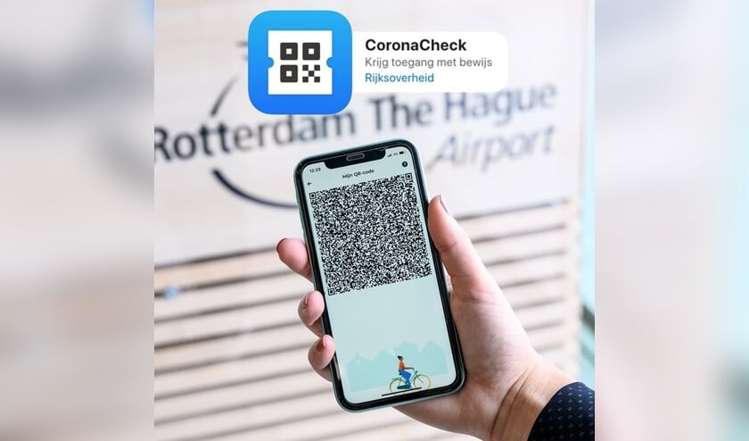 The QR-code in de coronacheck-app (bron: rijksoverheid.nl)
