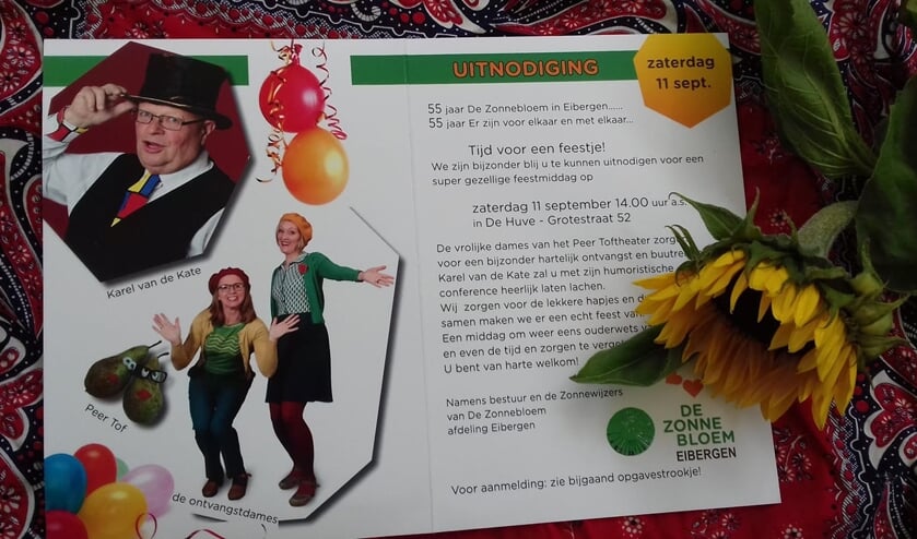 Zonnebloemgasten werden weer verwelkomd in De Huve. Foto: PR