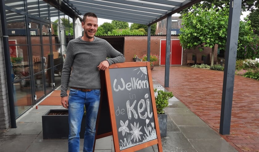 <p>Jasper Geurts gaat De Kei verder uitbouwen. Foto: Erika Kuik</p>