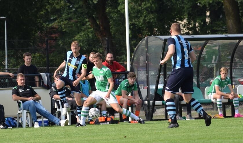 <p>Volop actie voor de dug-out van AD'69. Foto: PR</p>