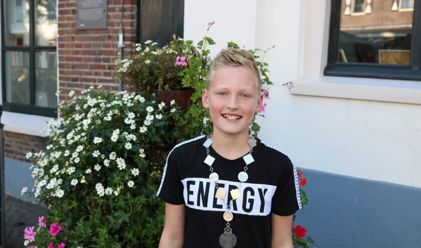 De nieuwe kinderburgemeester Jurre Tadema. Foto: PR