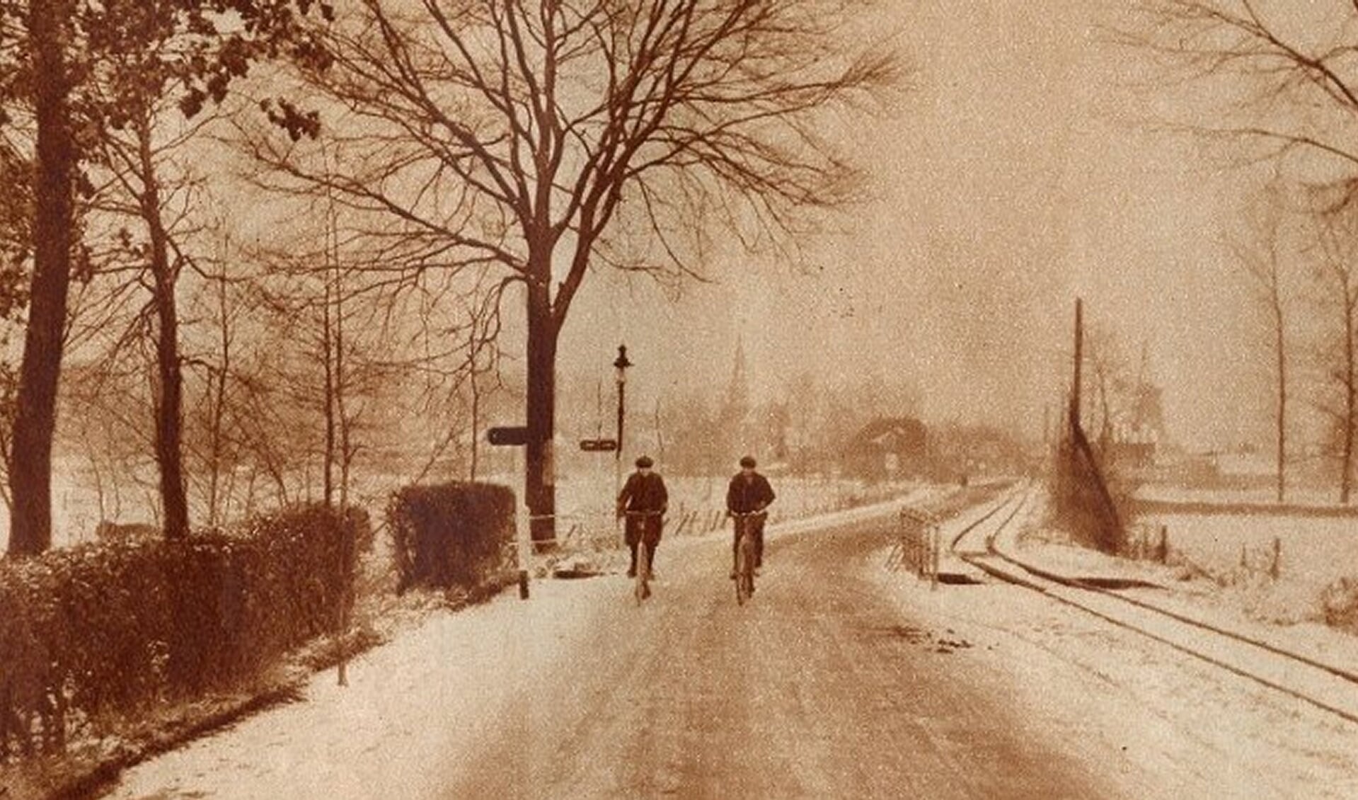 Zoekplaatje, een barre winter. Foto: collectie Leo van der Linde