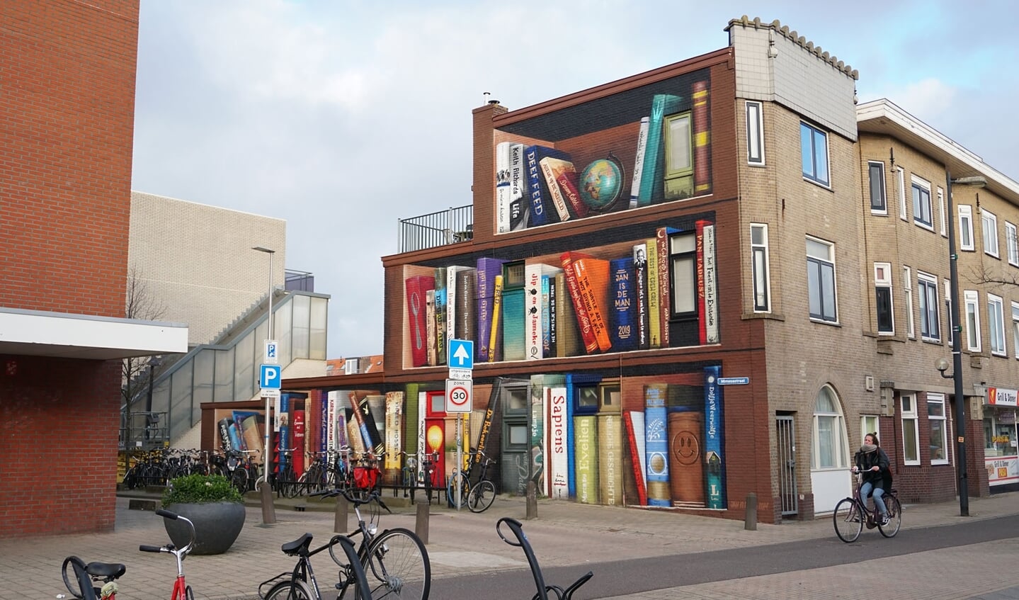 De muurschildering van JanIsDeMan aan de Mimosastraat in Utrecht. Foto: PR
