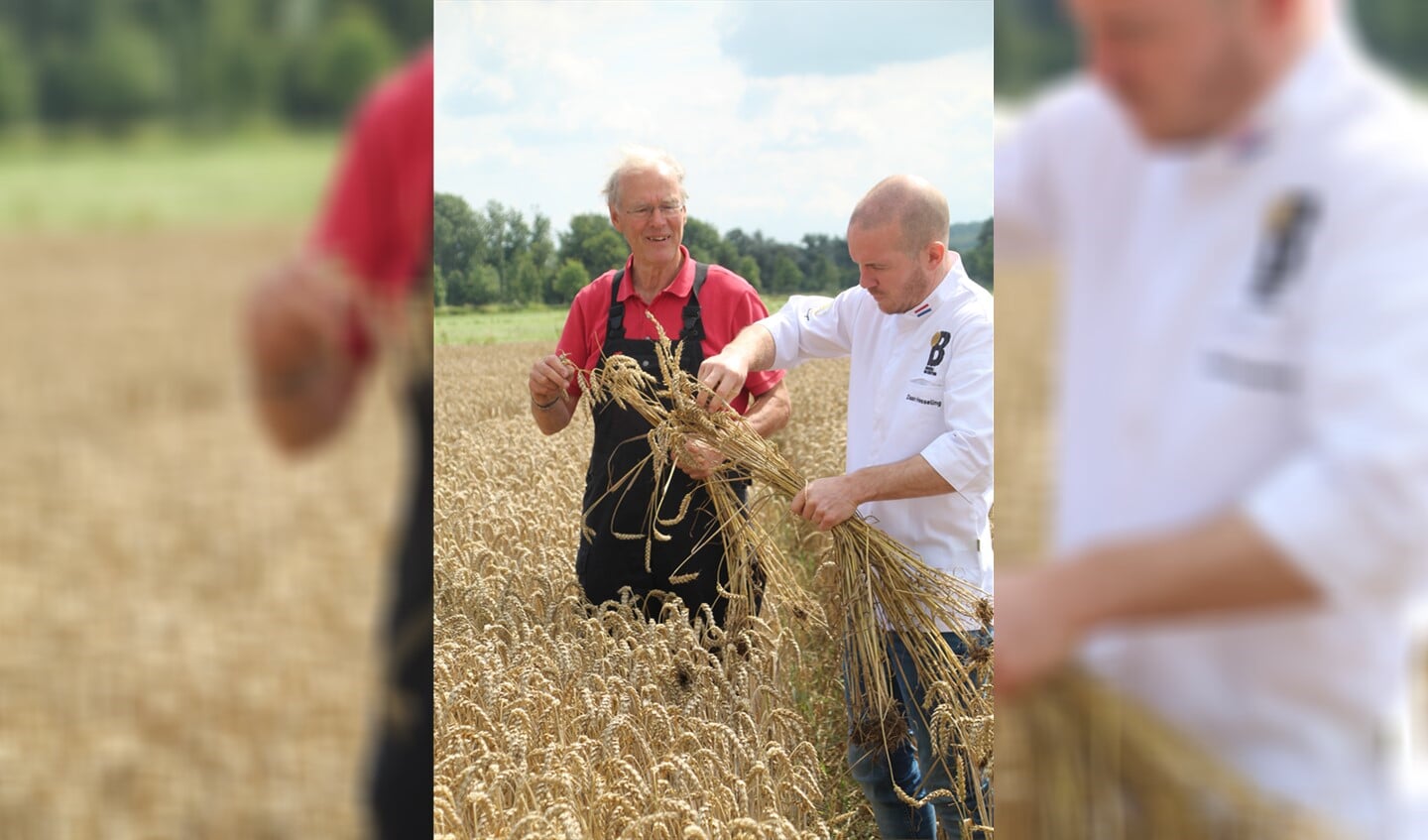 Jos Lamers en Daan Hesseling in de Ossenwaard. Foto: PR
