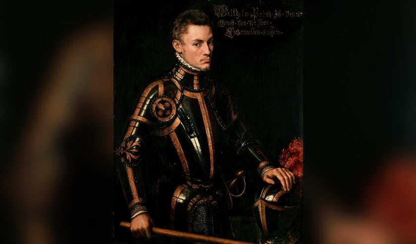 Willem van Oranje als jonge edelman. Bron: Anthonie Mor