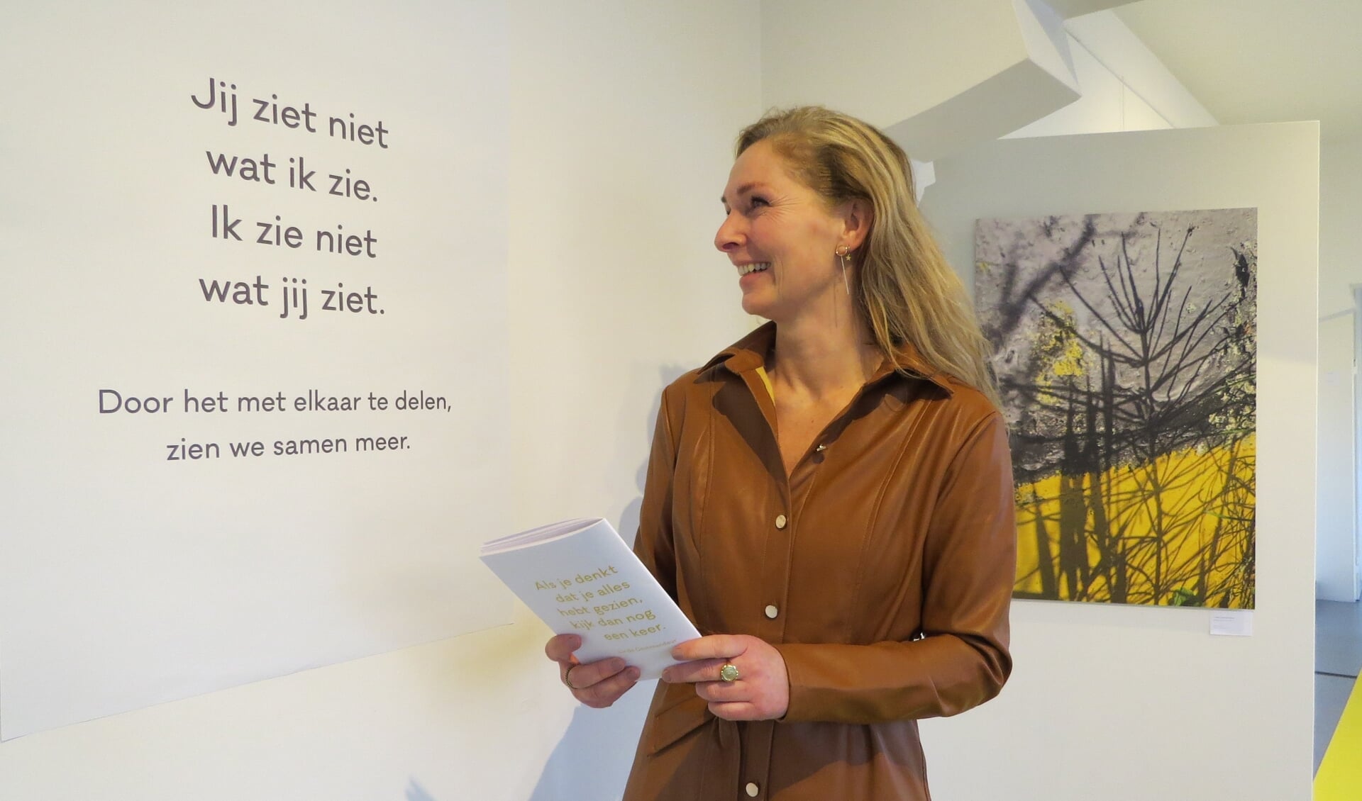 Esther Ruesen, directeur van het Stadsmuseum Doetinchem en de VVV Doetinchem wil mensen deelgenoot maken van de cultuur en de historie van de stad. Foto: Josée Gruwel. 