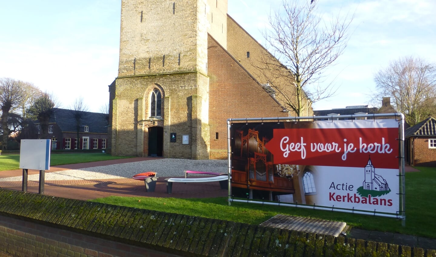 De Lambertikerk in Zelhem houdt de Actie Kerkbalans 2022. Foto: Gerdien van der Zee
