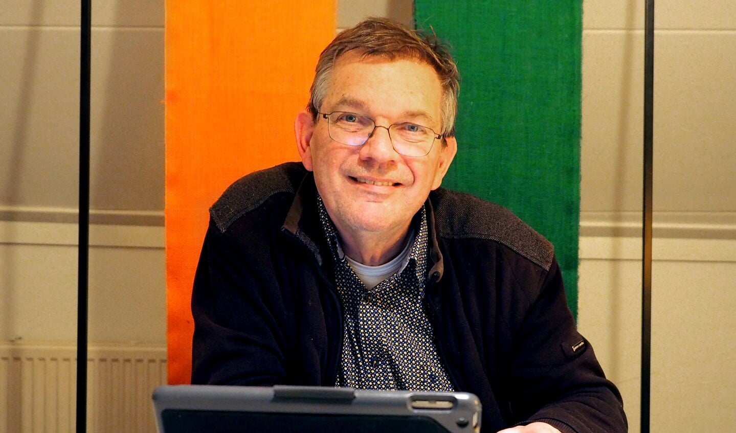 Joop Wikkerink stelde het boekje samen. Foto: PR