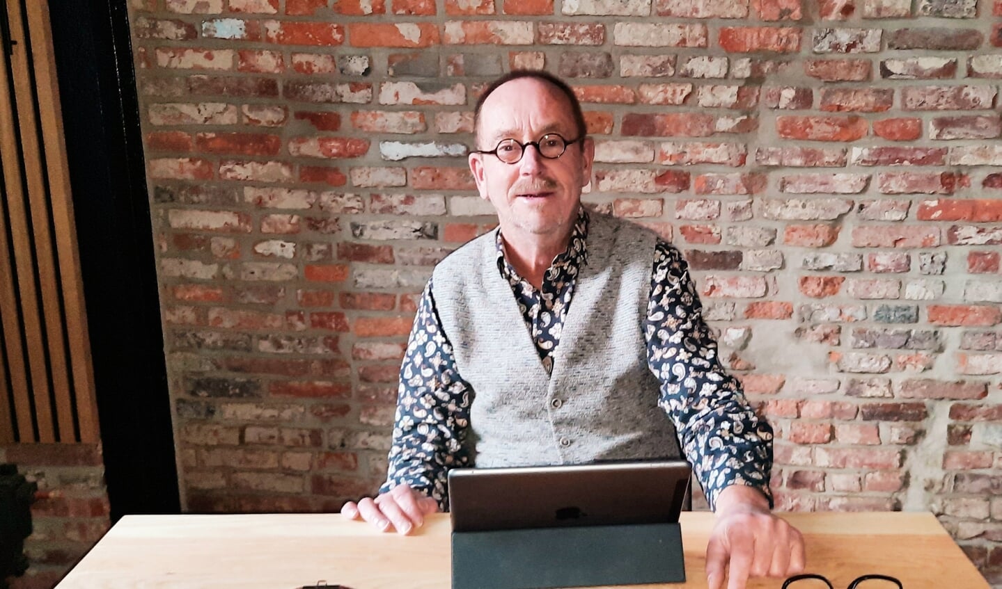 Gerard Klein Gunnewiek van de Nieuwe Liberalen og rekent op minimaal 2 zetels. Foto: Kyra Broshuis