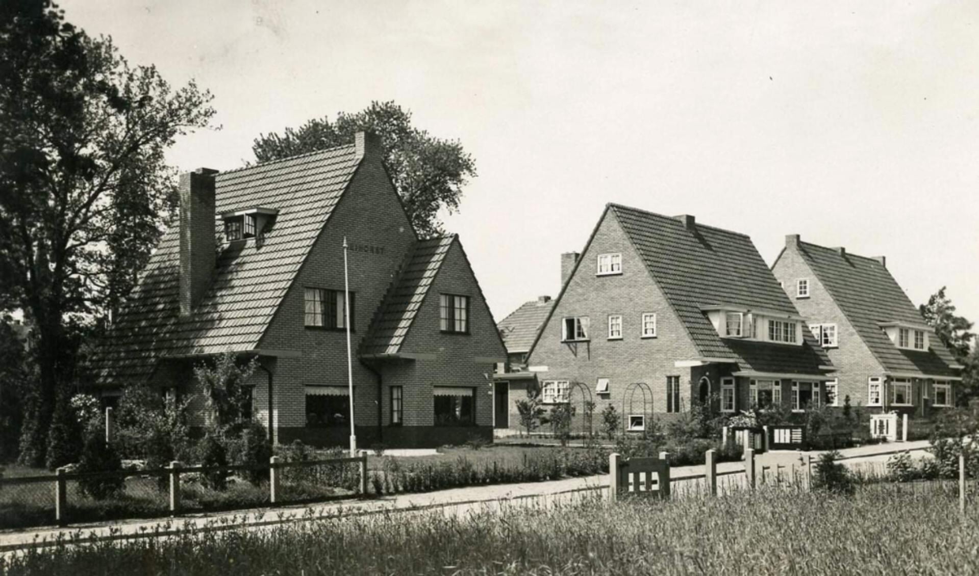 Aalten, een mooi straatbeeld, plm. 1940. Foto: collectie Leo van der Linde