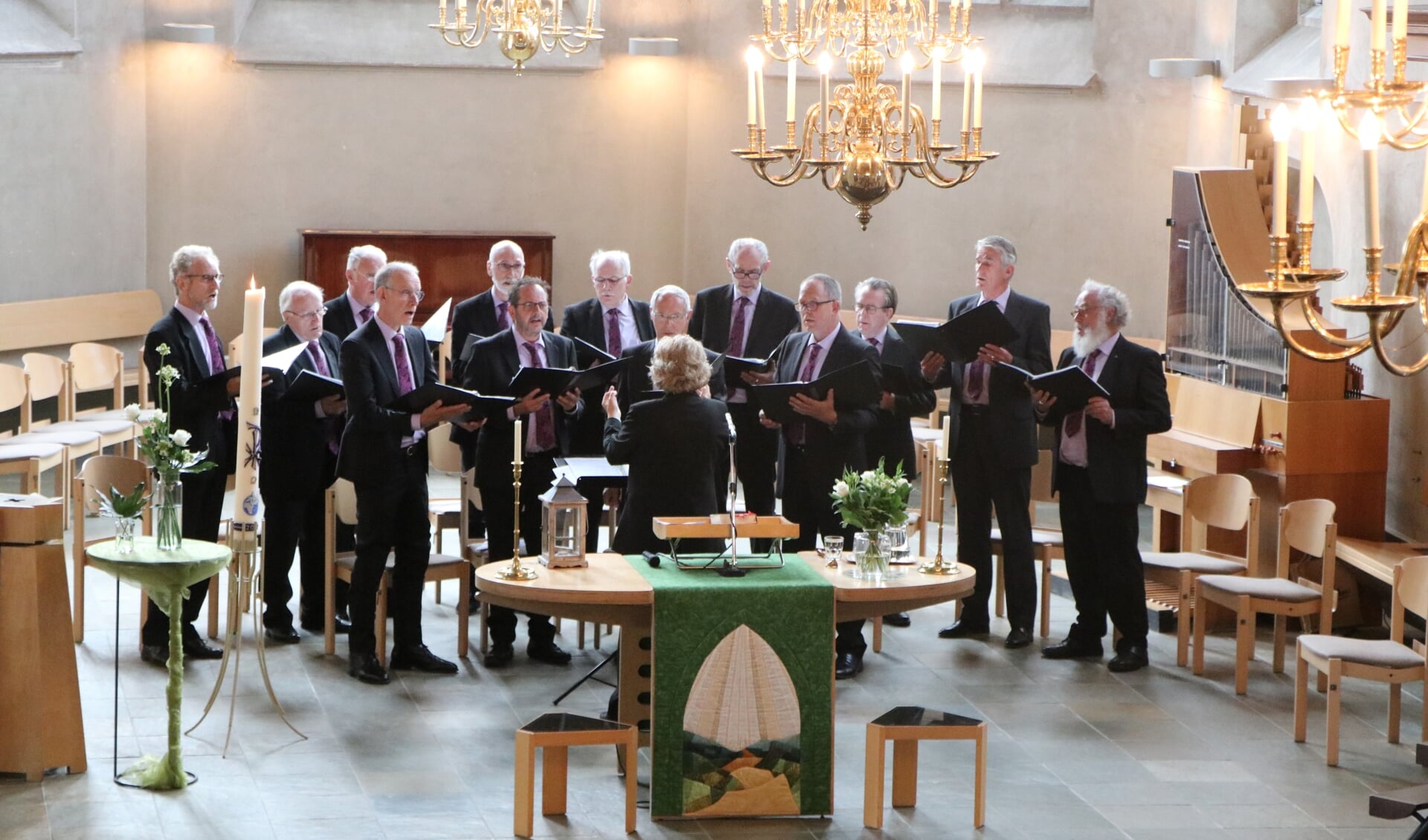 Mannenkoor Cantores Versicolores zingt Oost-Europese liederen. Foto: PR