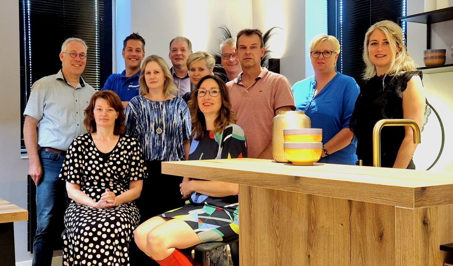 Het team van Bruggink Keukens-Sanitair-Tegels. Foto: PR