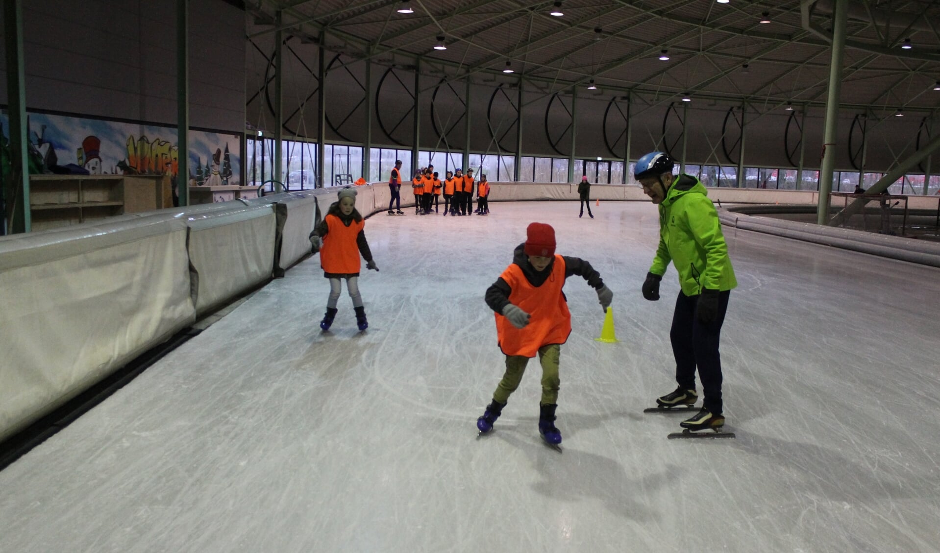 Ook dit jaar kunnen kinderen uit Berkelland weer schaatslessen volgen.  Foto: PR