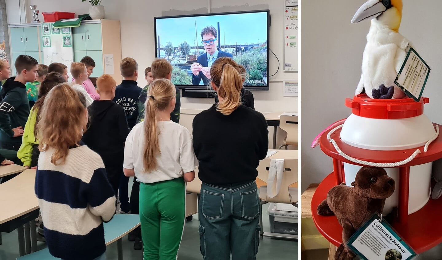 Leerlingen bezig met een opdracht uit de 'escape'. Foto: PR