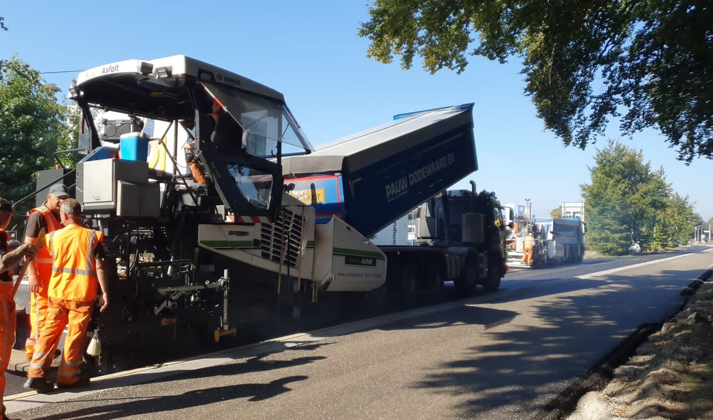 Het einde van de werkzaamheden is in zicht.