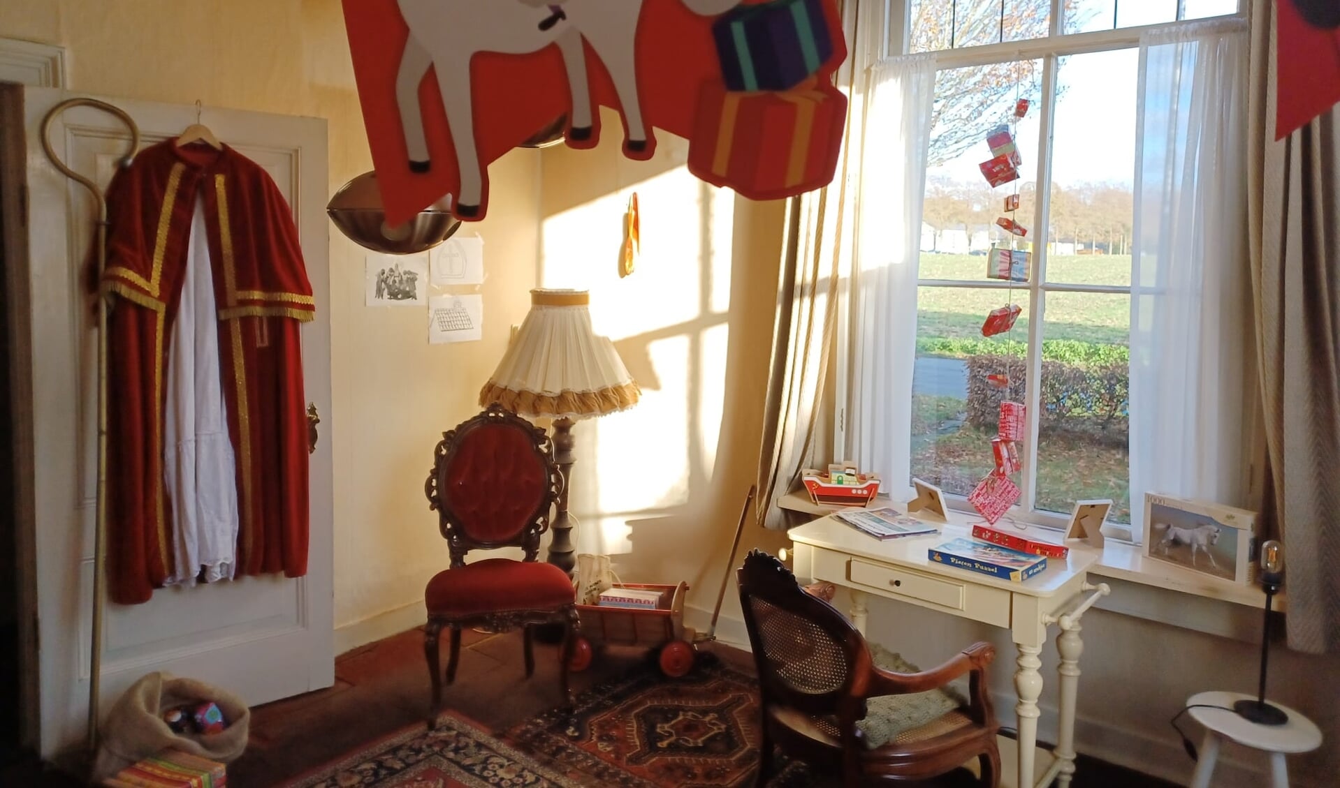 Dit lijkt toch echt de logeerkamer van Sinterklaas te zijn. Foto: PR