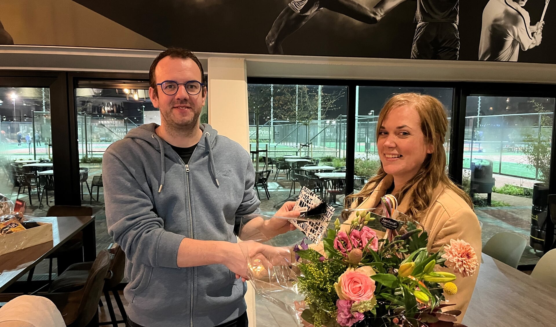 Raphaelle Moleveld is het 1000 ste lid. Foto: Onno Beijers