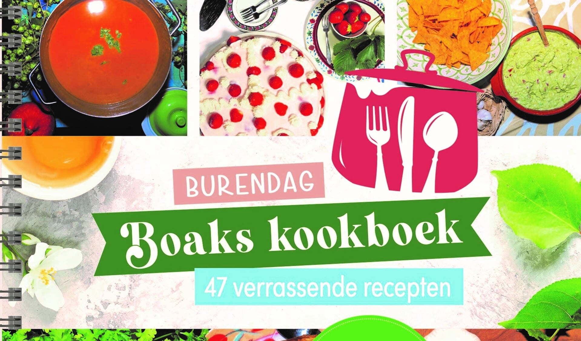 In het eerste Boaks kookboek zijn recepten van inwoners van Baak gebundeld. Foto: PR