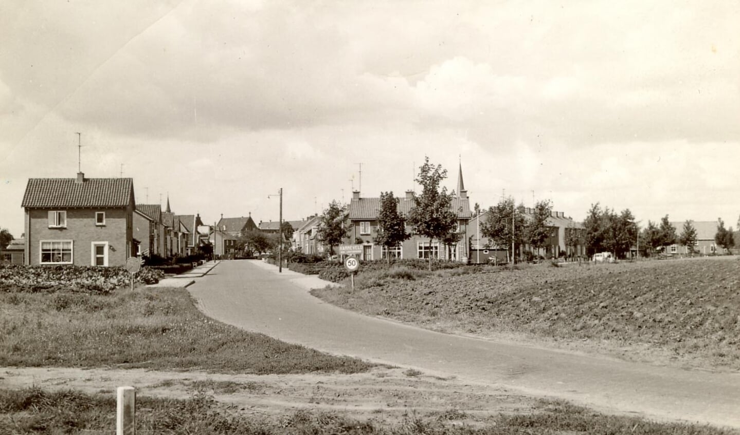 Aanzicht van Harreveld in de jaren '60. Foto: archief OVH