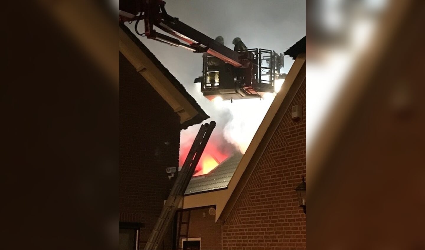 Brandweeroefening van de korpsen Steenderen en Doesburg. Foto: Jaco ter Vrugt