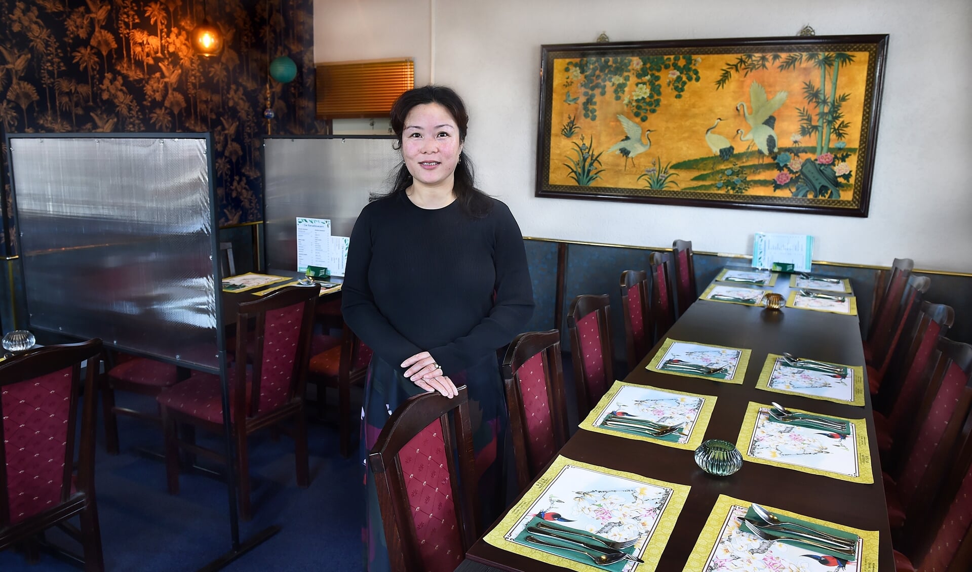 Mevrouw Cheng van Chinees restaurant De Kersebloesem Varsseveld. Foto: Roel Kleinpenning