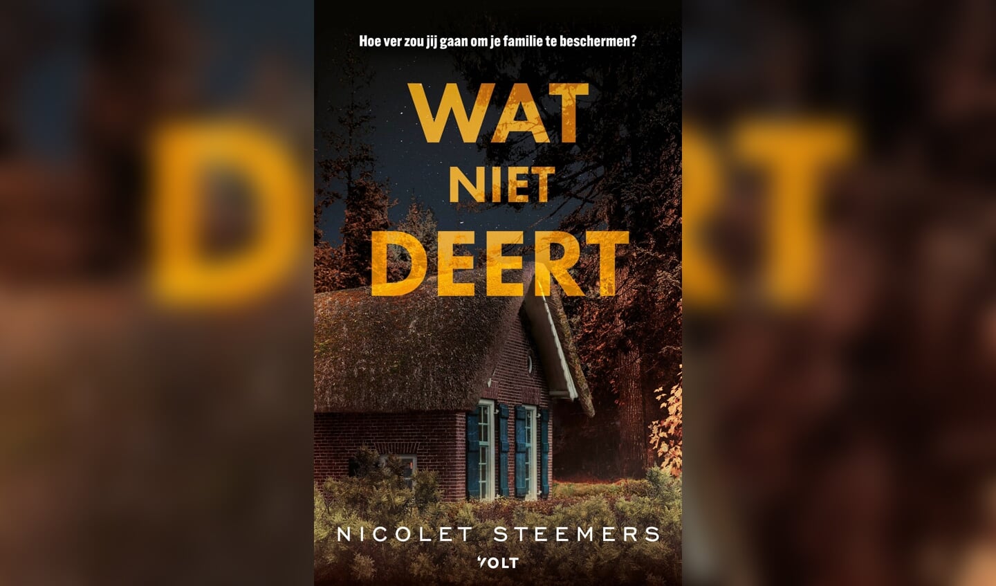 De nieuwe roman van Nicolet Steemers ligt in de winkel.