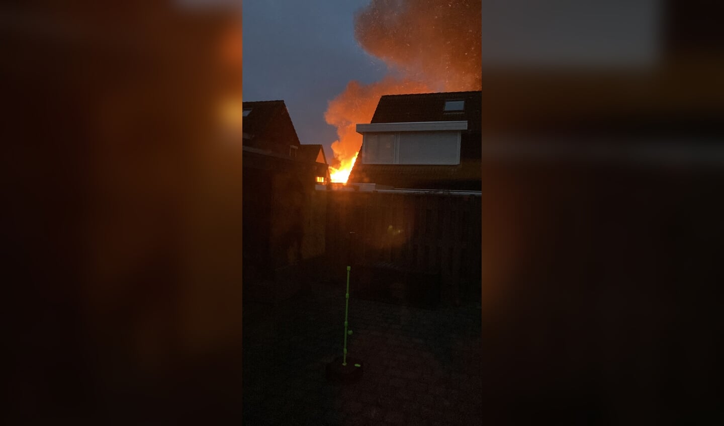 Brand in zalencentrum aan de Zomerweg in Achter-Drempt. Foto: Achterhoek Nieuws