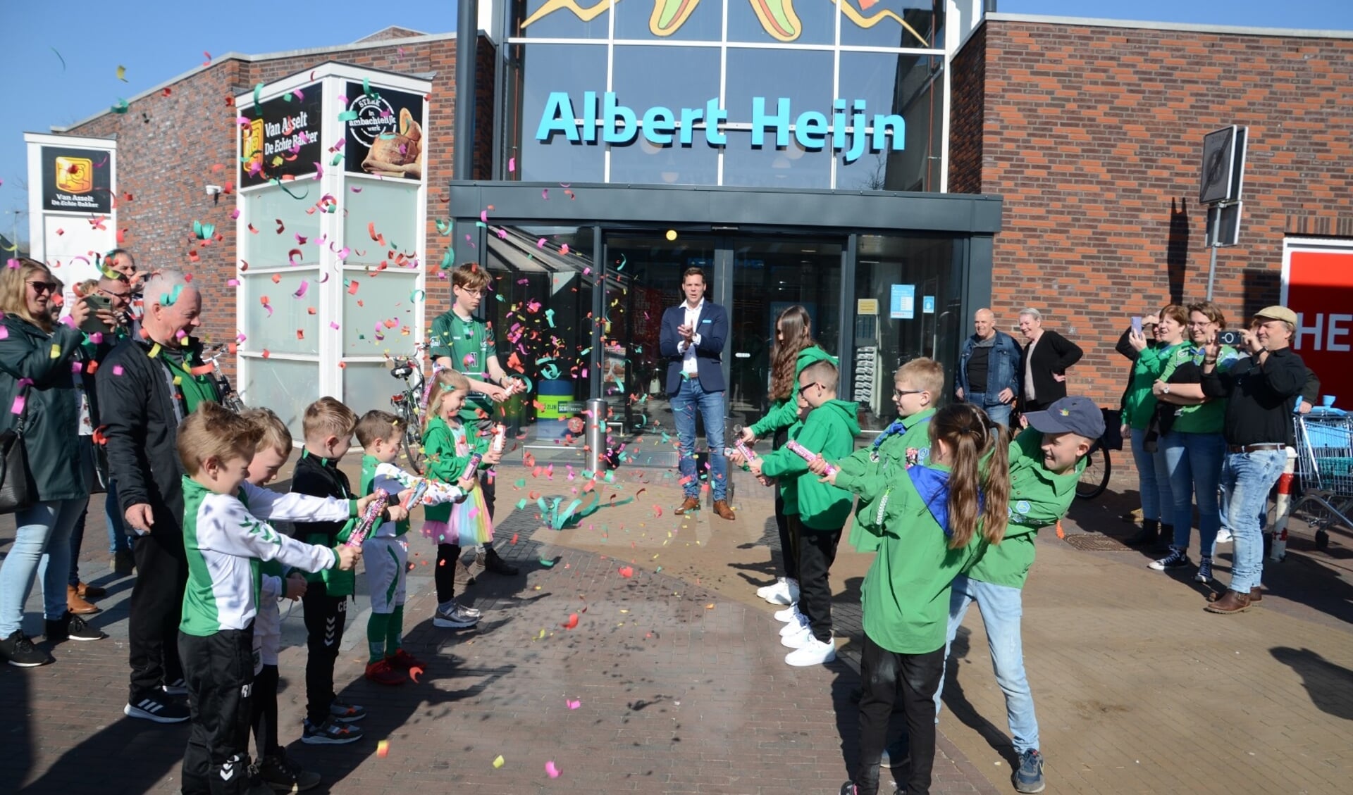 De kick-off van de ClubFund-actie in Warnsveld. Foto: PR