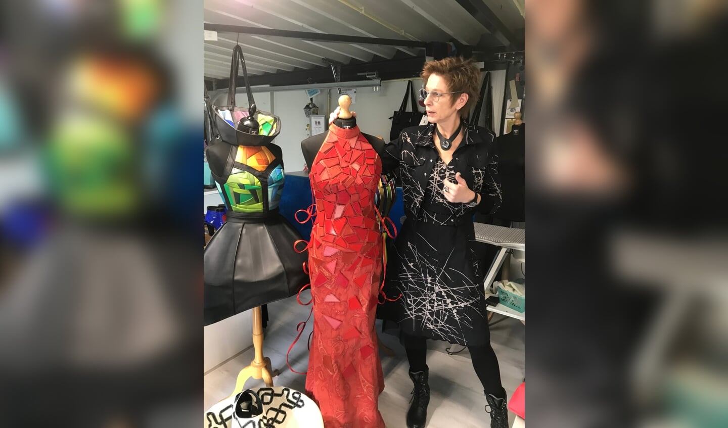 Trudi de kreek aan het werk. Foto: PR