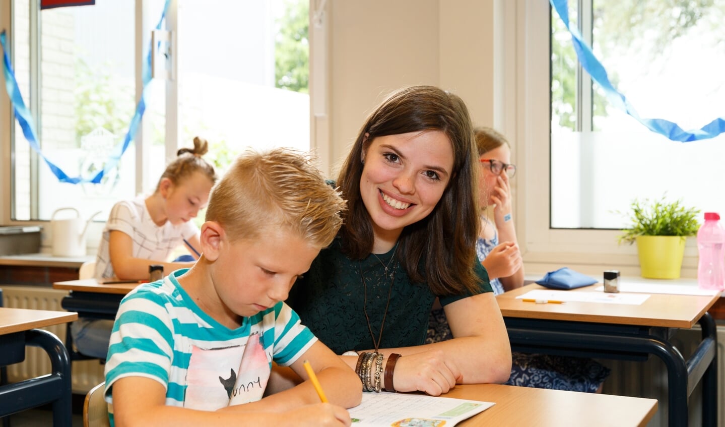 Leraar in basisonderwijs. Foto: Michelle van Vliet