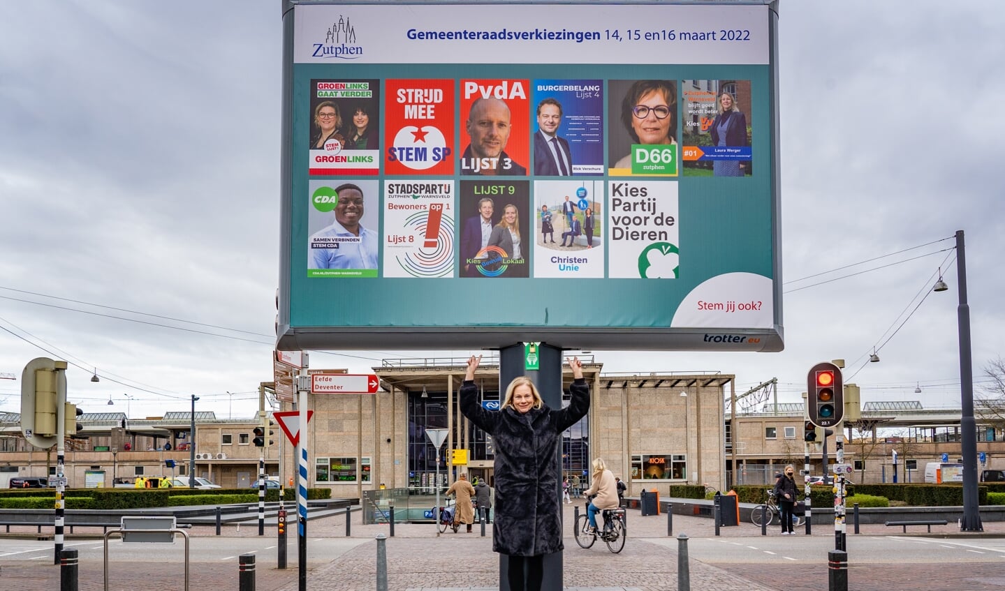 Burgemeester Annemieke Vermeulen is klaar voor de gemeenteraadsverkiezingen