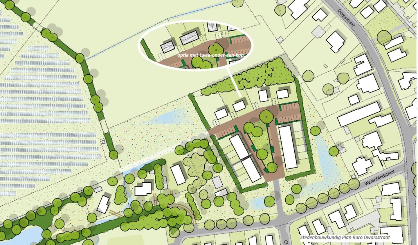 Ontwerpbestemmingsplan woningbouw Werenfriedstraat Zieuwent.