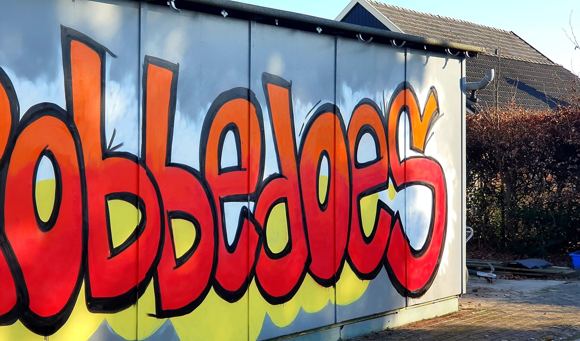 Graffiti Robbedoes. Foto: PR