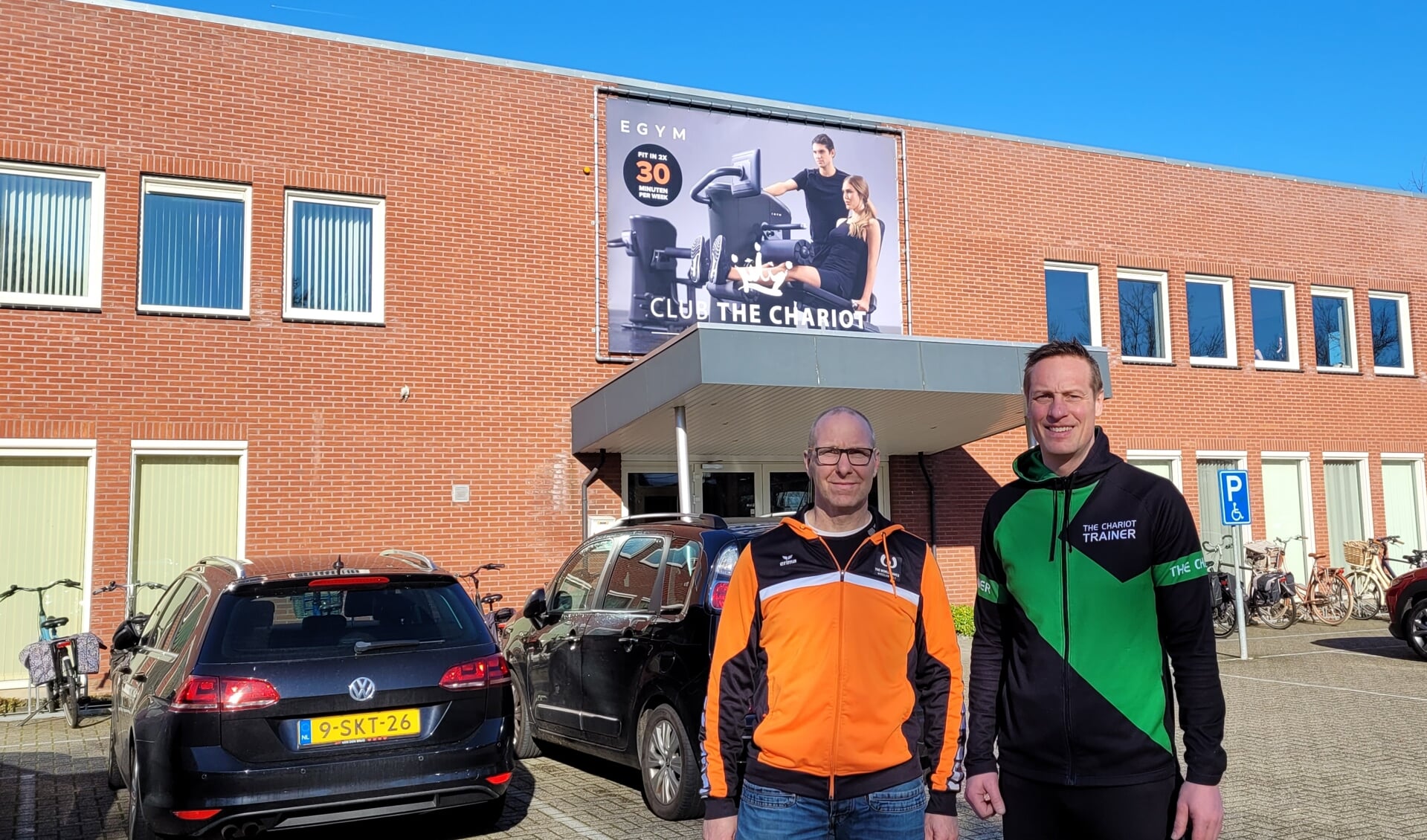 Frank van Amersfoort, eigenaar van Club The Chariot, begeleidt de ploeg van bondscoach Gerben Jansen op gebied van voeding. Foto: PR